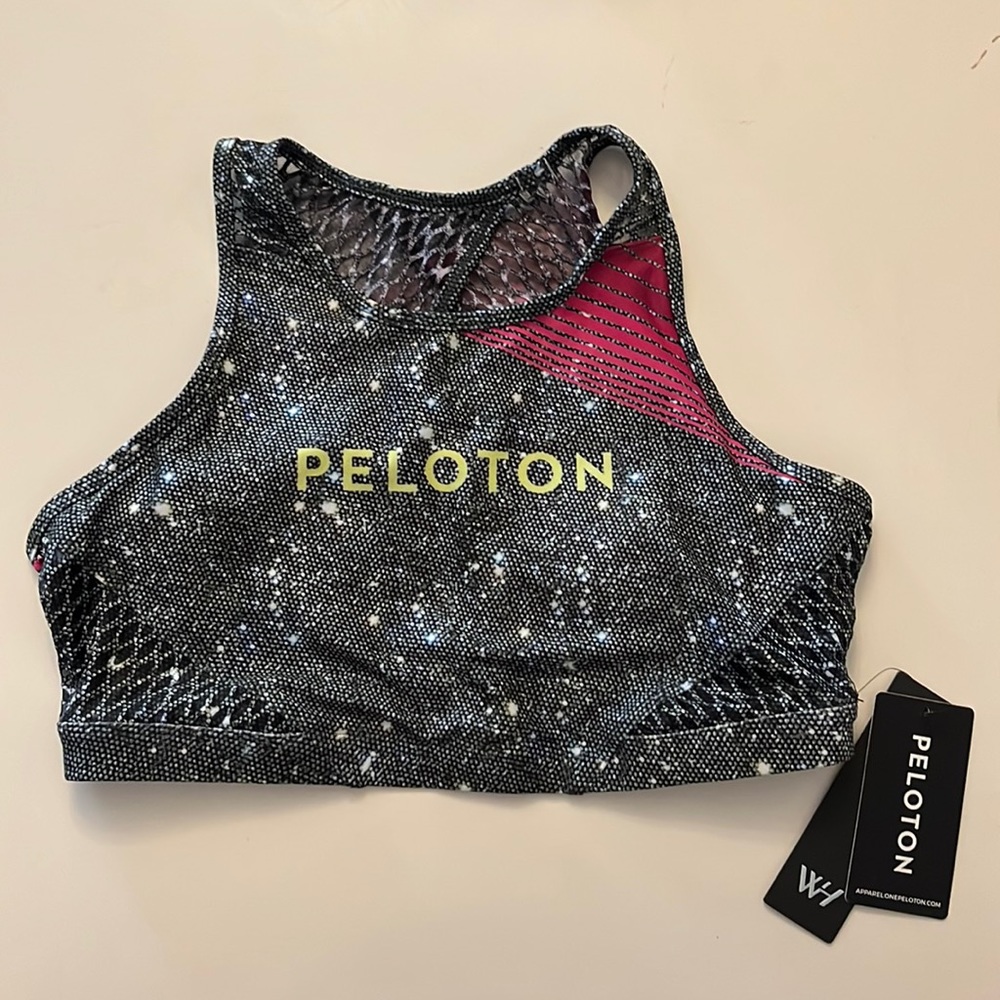 WITH Wear It To Heart for PELOTON Reversible Sports Bra NWT